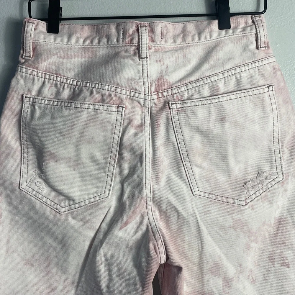 We the Free Pink Denim Bermuda Shorts‎ Size 27